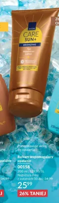 Balsam wspomagający opalanie Avon Care Sun+ promocja w AVON