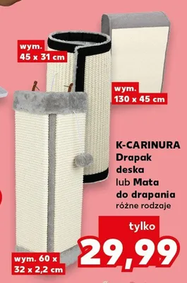 Drapak deska K-Carinura promocja w Kaufland