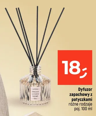 Dyfuzor zapachowy z patyczkami Aroma promocja w Dealz