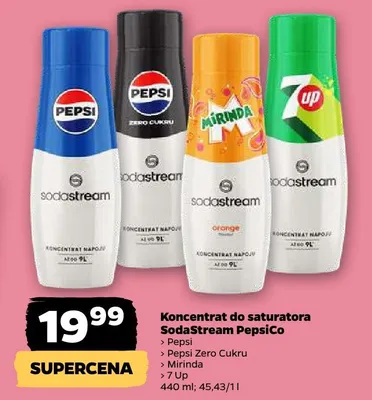 Koncentrat do saturatora SodaStream 7 Up promocja w Netto
