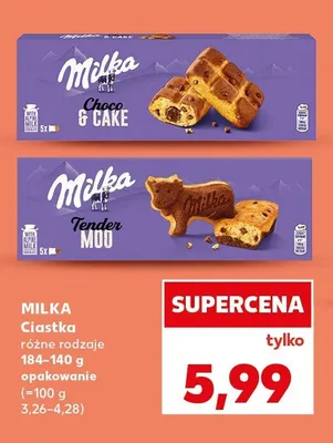 Ciastka Milka Choco & Cake promocja w Kaufland