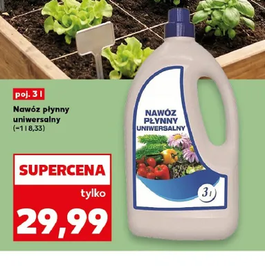Nawóz płynny uniwersalny promocja w Kaufland
