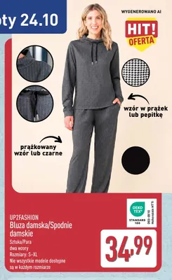 Spodnie damskie UP2FASHION promocja w Aldi