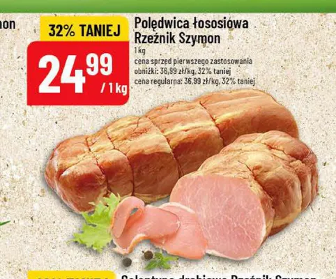 Polędwica łososiowa Rzeźnik Szymon promocja w POLOmarket