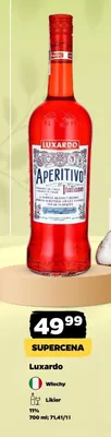 Likier Luxardo Aperitivo Italiano promocja w Netto