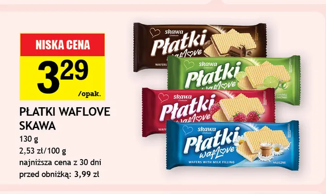 Płatki Waflove Skawa promocja w Gram Market
