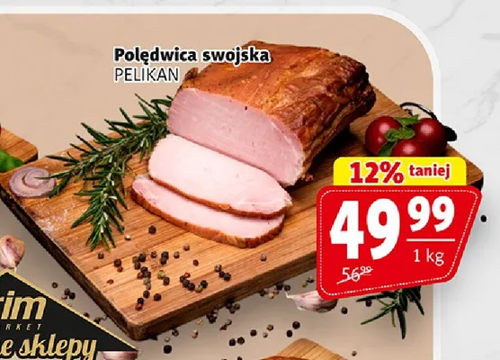 Polędwica swojska Pelikan promocja w Prim Market