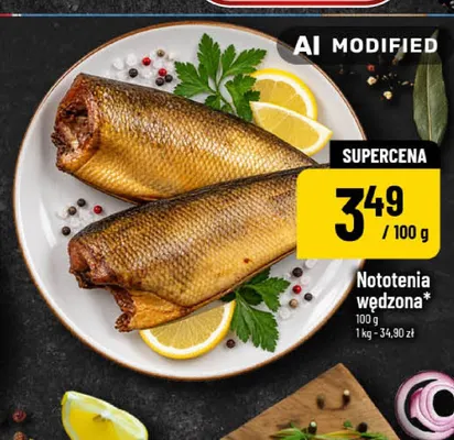 Nototenia wędzona promocja w POLOmarket