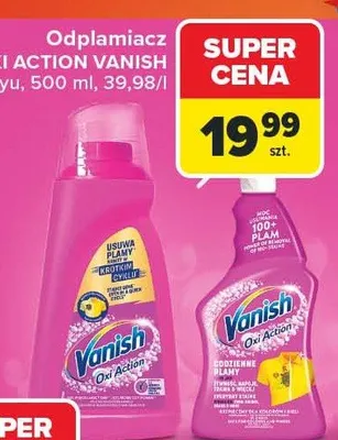 Odplamiacz Oxi Action promocja w Carrefour Market