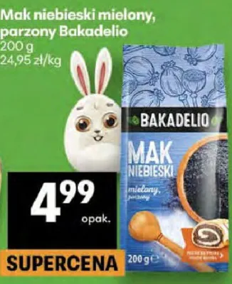 Mak niebieski mielony, parzony promocja w Delikatesy Centrum
