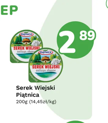 Serek Wiejski Piątnica promocja w Limonka