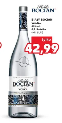 Wódka Biały Bocian promocja w Kaufland