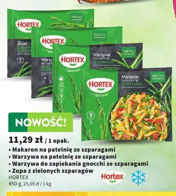 Zupa z zielonych szparagów Hortex promocja w Intermarche