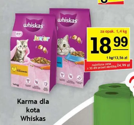 Karma dla kota Whiskas promocja w Gram Market
