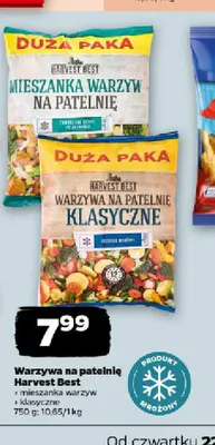Warzywa na patelnię klasyczne Harvest Best promocja w Netto