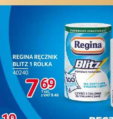 Ręcznik papierowy Blitz Regina promocja w Selgros
