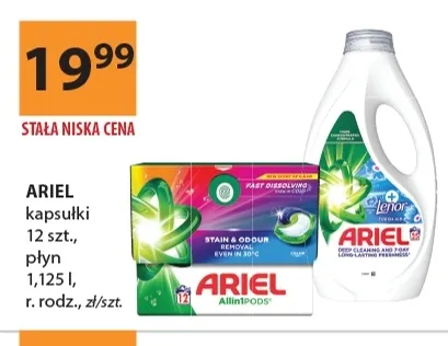 Kapsułki do prania Ariel promocja w Drogerie Laboo