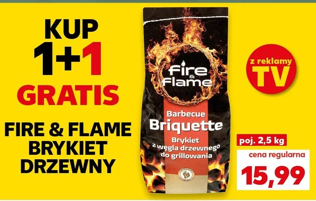 Brykiet z węgla drzewnego do grillowania promocja w Kaufland
