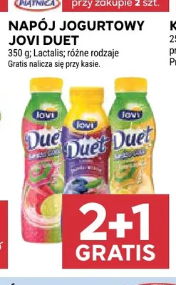 Napój jogurtowy Jovi Duet promocja w Stokrotka