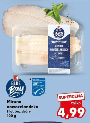 Miruna nowozelandzka filet bez skóry promocja w Kaufland