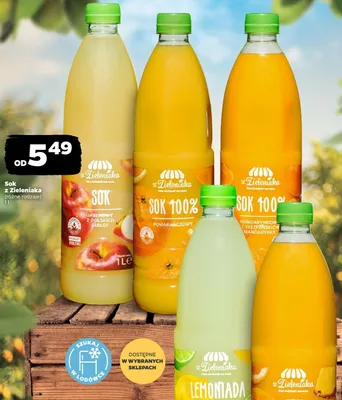 Sok z Zieleniaka promocja w Netto