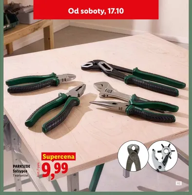 Szczypce Parkside promocja w Lidl