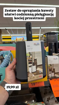 Zestaw do sprzątania kuwety promocja w Biedronka