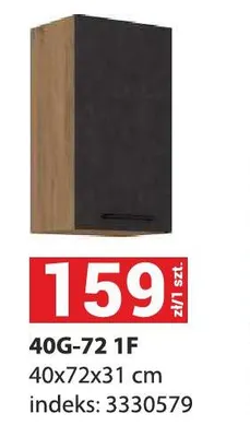 Szafka kuchenna 40 g-72 1F promocja w Merkury Market