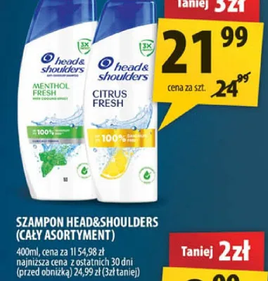 Szampon Head&Shoulders promocja w Arhelan