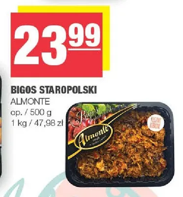 Bigos staropolski promocja w SPAR