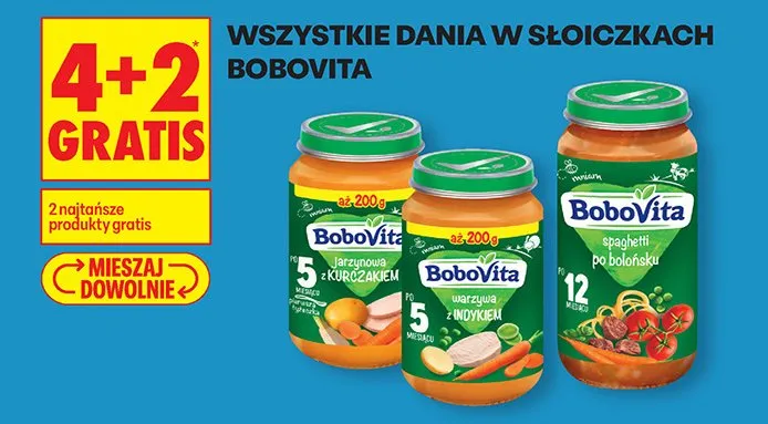 Wszystkie dania w słoiczkach promocja w Biedronka