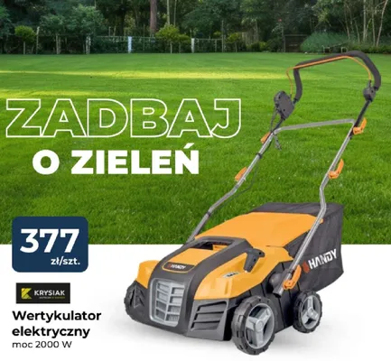 Wertykulator elektryczny promocja w PSB Mrówka