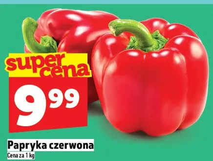 Papryka czerwona promocja w TOPAZ