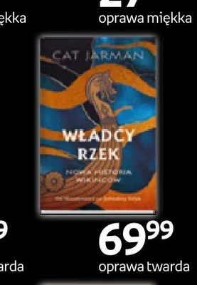 Książka Władcy rzek Cat Jarman promocja w Empik
