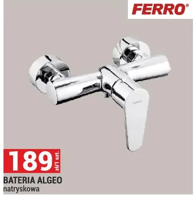 Bateria Algeo natryskowa promocja w Merkury Market