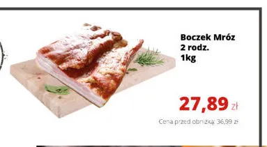 Boczek Mróz promocja w Torimpex Toruńska Sieć Sklepów Spożywczych
