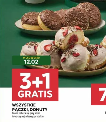 Pączki różne rodzaje promocja w Stokrotka