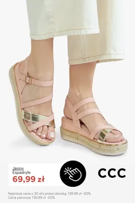 Espadryle Jenny promocja w CCC