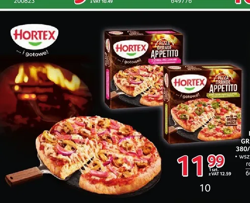 Pizza Grande Appetito z salami Hortex promocja w Selgros