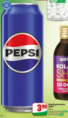 Napój gazowany Pepsi promocja w Dino