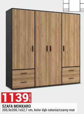Szafa Mokkaro promocja w Merkury Market