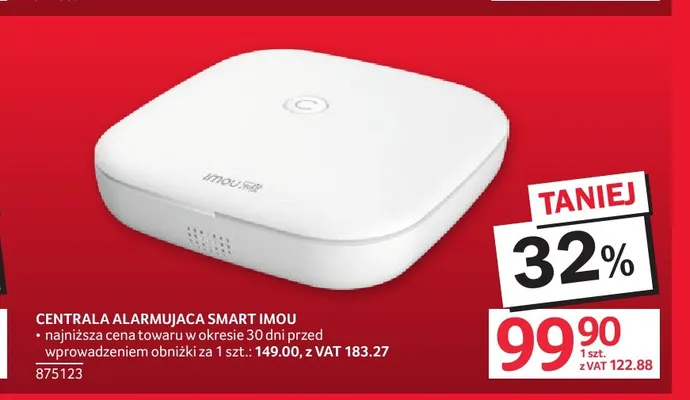 Centrala alarmująca Smart Imou promocja w Selgros
