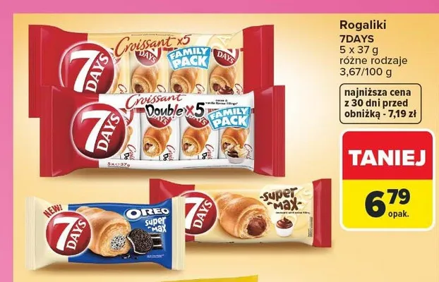 Rogaliki 7Days promocja w Carrefour
