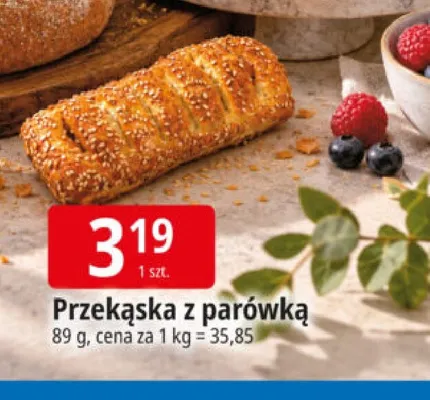 Przekąska z parówką promocja w Leclerc