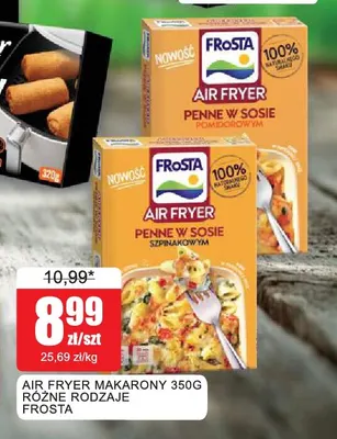 Air Fryer penne w sosie szpinakowym Frosta promocja w Bingo
