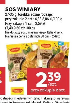 Sos pieczeniowy ciemny Winiary promocja w Stokrotka