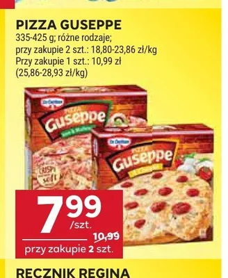Pizza Guseppe promocja w Stokrotka