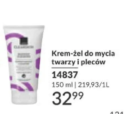 Krem-żel do mycia twarzy i pleców promocja w AVON