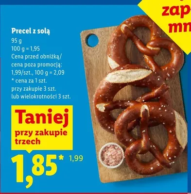 Precel z solą promocja w Lidl