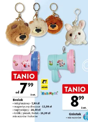 Brelok kotek Adar promocja w Intermarche